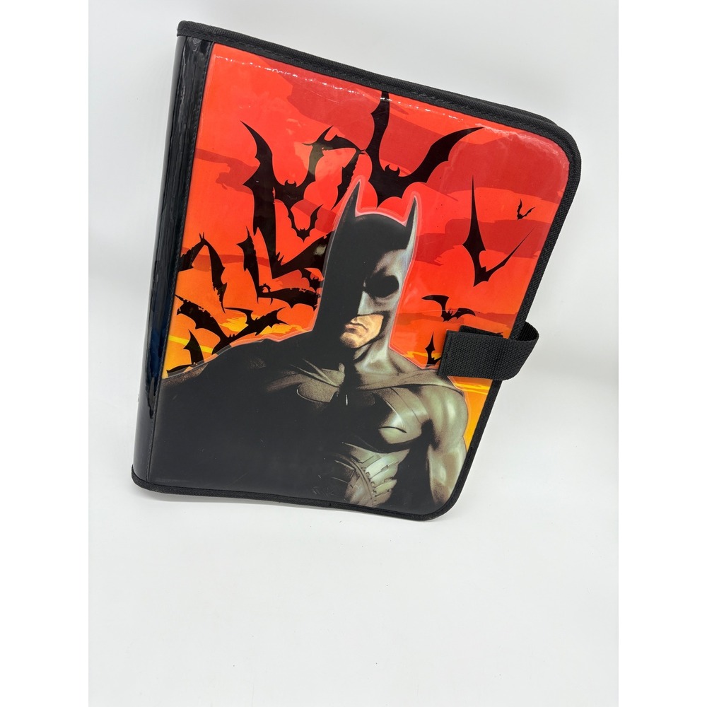 Batman Begins‎ Binder Portfolio Organizer DC Comics Superhero Kids School Office